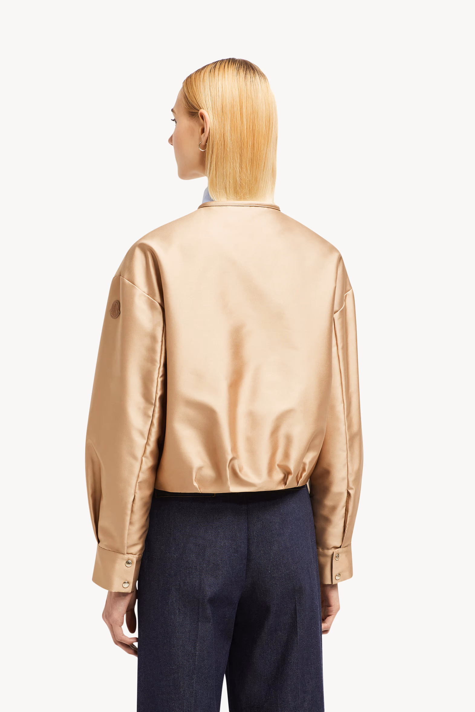Plumífero cazadora de duquesa Maupa Mujer Beige Moncler 5